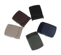 TopHomer 5 Pcs Webbing Buckle, 38mm Flap Cam Buckles Plastic Adjustable Tie Down Buckles Replacement for 38mm Webbing Strap, 5 Colors