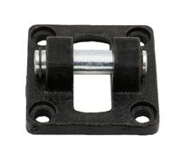 TopHomer Air Cylinder Base Connection Fitting Cylinder Fixing Base Standard Type Pneumatic Part Foot Flange CB100 for Pneumatic SC100 Cylinder (CB100)