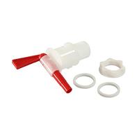 TopHomer Bottling Bucket Spigot Tap, Red Plastic Beer Barrel Faucet Replacement for Homebrew Wine Beer Drinks