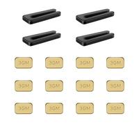 TopHomer Ceiling Fan Balancing Kit, Includes 4 Resilient Clips and 12 Metal Self-Adhesive 3G Weights, Perfect for Ceiling Fan Balance Adjustment