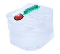 TopHomer Collapsible Water Container, 20L Folding Water Tank Transparent Water Storage Carrier with Spigot for Outdoor Camping, Hiking, Emergency Survival