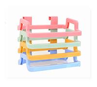 TopHomer Garbage Bag Rack, Plastic Hanging Trash Bag Holder Rubbish Practical Bracket For Kitchen Cupboard Cabinet Door Waste Bag