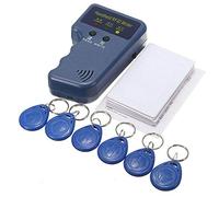 TopHomer Handheld 125KHz RFID ID Card Copier, RFID ID Card Copier Writer Duplicator + 6 Writable Tags + 6 Cards