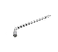 TopHomer L Type Wheel Nut Wrench Replacement Lug Wrench Chrome Vanadium Steel Hex Sockets Spanner for Car, Truck Tire Wheels Repair