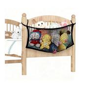 TopHomer Large Stuffed Animal Storage Hammock Net, 35.4" × 23.6" & Black