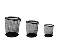 TopHomer Mesh Sports Ball Bags 3 Pack - Golf Tennis Ping Pong Ball Organiser with Drawstring, Breathable Storage for Gym Travel (3 Sizes)