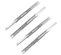 TopHomer Metal Drawer Rail Runners - Ball Bearing, W17mm, 2Pair, 342mm Length