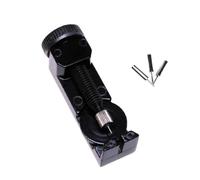 TopHomer Metal Watch Link Removal Kit with 3 Extra Pins, Watch Strap Adjustment Tool, Spring Bar Remover Adjuster for Watch Strap Pins - Black