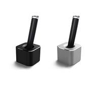 TopHomer Mini Pen Holder For Desk Aluminium Alloy Pen Stand Single Pencil Holder Base Desktop Creative Ornament, Desktop Organizer for Office School Home, Toothbrush Holder 2PCS