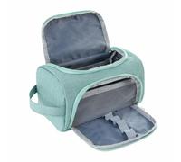 TopHomer Oxford Cloth Pencil Bag, Multifunctional Pencil Pouch, Large Capacity Pencil Case Organizer for School Office Travel (Emerald Green)