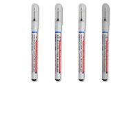 TopHomer Permanent Marker for 0.7-1 mm Extra Long Tip Marker Pen Black(4 Pcs)