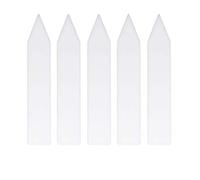 TopHomer Plastic Plant Labels Markers, 2 inch Thicken Waterproof Nursery Garden Tags for Herbs Vegetables Flowers Seed Potted Plants 300PCS White