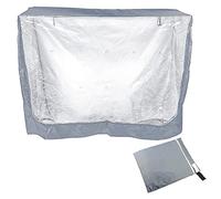 TopHomer Rabbit Hutch Cover 48" Universal Double Decker Hutch Cover for Guinea Pig Rabbit Hutches Dustproof Windproof Waterproof Hutch Cover Blue