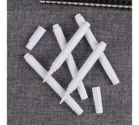 TopHomer Set of 20 White Chalk Pens, Dust-Free Washable Water-Based Liquid Erasable Water Chalk for Multi Surface Use