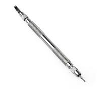 TopHomer Silver Metal 2-in-1 Watch Spring Bar Remover Tool Universal Watchband Removal Kit Strap Opener for Watch Repair(8 cm)