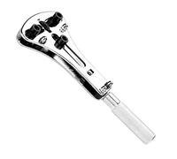 TopHomer Silver Universal Watch Back Opener Adjustable Three Claw Case Remover Tool Battery Replacement Tool for Watch Repair(34mm)