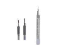 TopHomer Silver Watch Straps Remover with Clear Scale Watchband Link Pin Pusher Spring Bar Tool for Repairing Watches, Making Jewelry