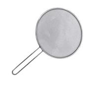 TopHomer Splatter Screen Splash Stainless Steel Non-Stick Splatter Screen Splash Guard Handing Practical Kitchen Frying Pan Oil Proofing Lid