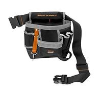 TopHomer Tool Belt 7-pocket Waist Bag, Oxford Fabric, Large Storage, Adjustable Waist, Safe and Practical, Perfect for Electricians, DIY, Motorcyclists, Roofers, Black, Orange, Grey
