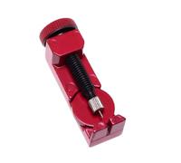 TopHomer Watch Link Removal Tool - Watch Strap Adjustment Tool with 3 Extra Pins, Portable Spring Bar Remover for Watch Strap Resizing Repair (Red)