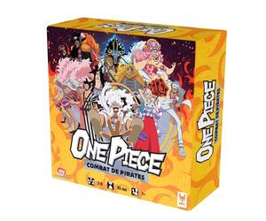 Topi Games | One Piece Pirate Fighting Board Game | Strategy Game for Kids and Families | Officially Licensed | Face Your Friends | Board + Deck Building | 2 to 6 Players |