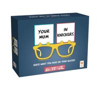Topi Games Your Mum In Knickers Party Guessing Game | 2-6 players, 15-30 minutes, 10+; 50 character, 50 situation and 24 blank cards for custom combinations.