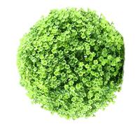 Topiary Ball - Artificial Topiary Balls | Faux Boxwood Balls | Greenery Centella Sphere | UV Resistant Grass Hanging Leaf Pant Ornaments | Vivid Decorative Spheres For Backyard, Balcony, Lawn