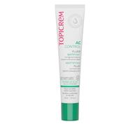 Topicrem AC Control Mattifying Fluid - Facial Care Against Sebum, Anti-Shine - Mattifies the Complexion 12h, Tightens Pores - Sensitive Skin, Combination Skin to Oily - 40 ml