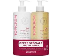 Topicrem Da Protect Emollient Balm 500 ml + Cleansing Gel 500 ml