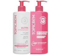 Topicrem Ultra-Moisturizing Body Milk 2 x 500ml