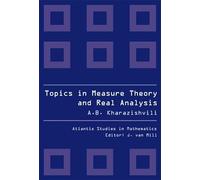 Topics in Measure Theory and Real Analysis: 2 (Atlantis Studies in Mathematics)