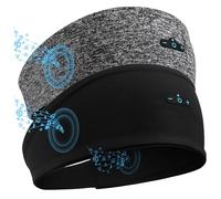 TOPIEI Sleep Headphones Bluetooth Headband for Side Sleeper 2-Pack, 17H Playtime, Wireless Headband Headphones with HD Stereo Speakers for Workout,Running,Yoga, Ideal Gifts for Men, Women, Teens