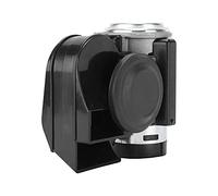 Topiky 12V 125dB Dual Tone Electric Air Horn for Vehicles | Compact One Piece Design, No Hose Needed, Loud 600Hz Sound, Easy Bolt On Installation