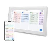 Topiky 15.6In WiFi Digital Calendar, Wall Planner Electronic Calendar and Chore Chart, Smart Touchscreen Interactive Display for Family Schedules, Smart Family Planner Digital (UK)