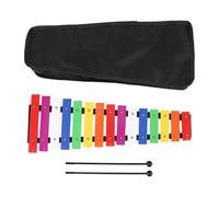 Topiky 15 Notes Wooden Xylophone with 2 Mallets, Colorful Keys
