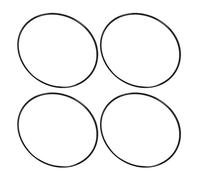 Topiky 18 Inch Wheel Rim Protector, 4pcs Aluminum Alloy Hub Ring Guard | Self Adhesive Edge Protector Strip, Scratch Resistant Trim, for Car Wheel Hub Rim Decoration