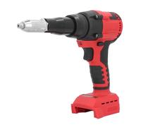 Topiky 18V Cordless Rivet Gun Kit, 10KN Pulling Force Auto Feed Electric Rivet Tool with Built-in LED Light, for 48-11-1820 48-11-1822 Battery, 1/8" to 3/16" Rivets for Metalworking