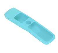 Topiky 2 Pack Silicone Remote Control Cover, Anti Slip Shockproof Skin Case with Grain Lines for AN MR21GC MR21N MR21GA (turquoise blue)