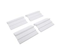 Topiky 2 Sets Folding Double Mahjong Racks for 2 Player Games (Two Piece | Portable Travel Foldable, Double Row Tile Organizer, Built In Display Area, Compact Storage