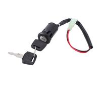 Topiky 2 Wire Ignition Key Switch, On Off 2 Position Starter Switch for Electric Scooter Cart ATV Moped Go Kart
