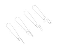 Topiky 20pcs Metal Paper Pattern Hooks, Galvanized Steel 2.5x185mm