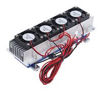Topiky 288W Peltier Thermoelectric Refrigeration Cooler, DC 12V Semiconductor Air Conditioner Cooling System Kit for Electronic Projects
