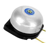 Topiky 2in Stainless Steel Electric Bell, Inner Strike No Spark 5W | Electric Bell with Inner Strike No Spark, for School, Factory, Railway, Indoor Signal