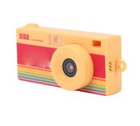 Topiky 2K Keychain Camera for Teens with Flash, Mini HD Retro Keychain Camera with 1.47 Inch Screen, Portable Travel Student, Rechargeable Type C Pendant for Outdoor (Yellow)