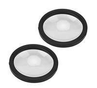 Topiky 2PCS Lens Protective Cover for Max,Acrylic Waterproof Dustproof Anti-Oil Lens Cover Protector Photography for Sports Actio Camera