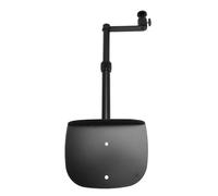 Topiky 360 Degree Rotating Projector Stand for Bed Sofa, Height Adjustable 7.87-11.81in, 1/4 Inch Thread Universal Plug in Projector Bracket, Sturdy No Drilling Bedside Mount