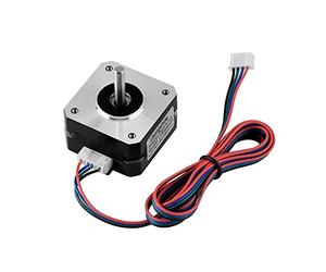 Topiky 3D Printer Motors, 3D Printer Accessory Stepper Motor 42 * 42 * 23mm Extruder Step Motor with a 100cm Connecting Cable for 3D Printer, Machinery and Equipment