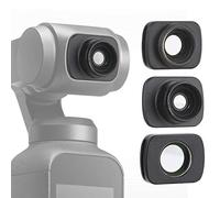 Topiky 3Pcs Micro-Wide Angle/10X Macro Lens/Fisheye Lens Filter Kit Set for OSMO