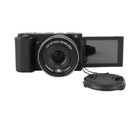 Topiky 5K Digital Camera, 72MP Cameras for Photography with 12X Optical Zoom and Flip Screen Multiple Filters LED Flash, Vlogging for YouTube Video, Point and Shoot Small (Black)