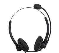 Topiky A26-RJ Call Center Noise-Canceling Headset with RJ11 Connector - Double Mic Crystal Clear Sound Headset, 360° Adjustable Microphone, for Customer Service & Office Use